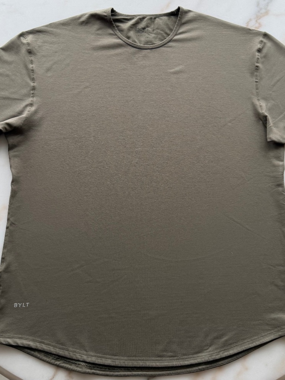 BYLT / XXL / LUX / 70% Cotton, 25% Polyester, 5% Spandex / Light Olive